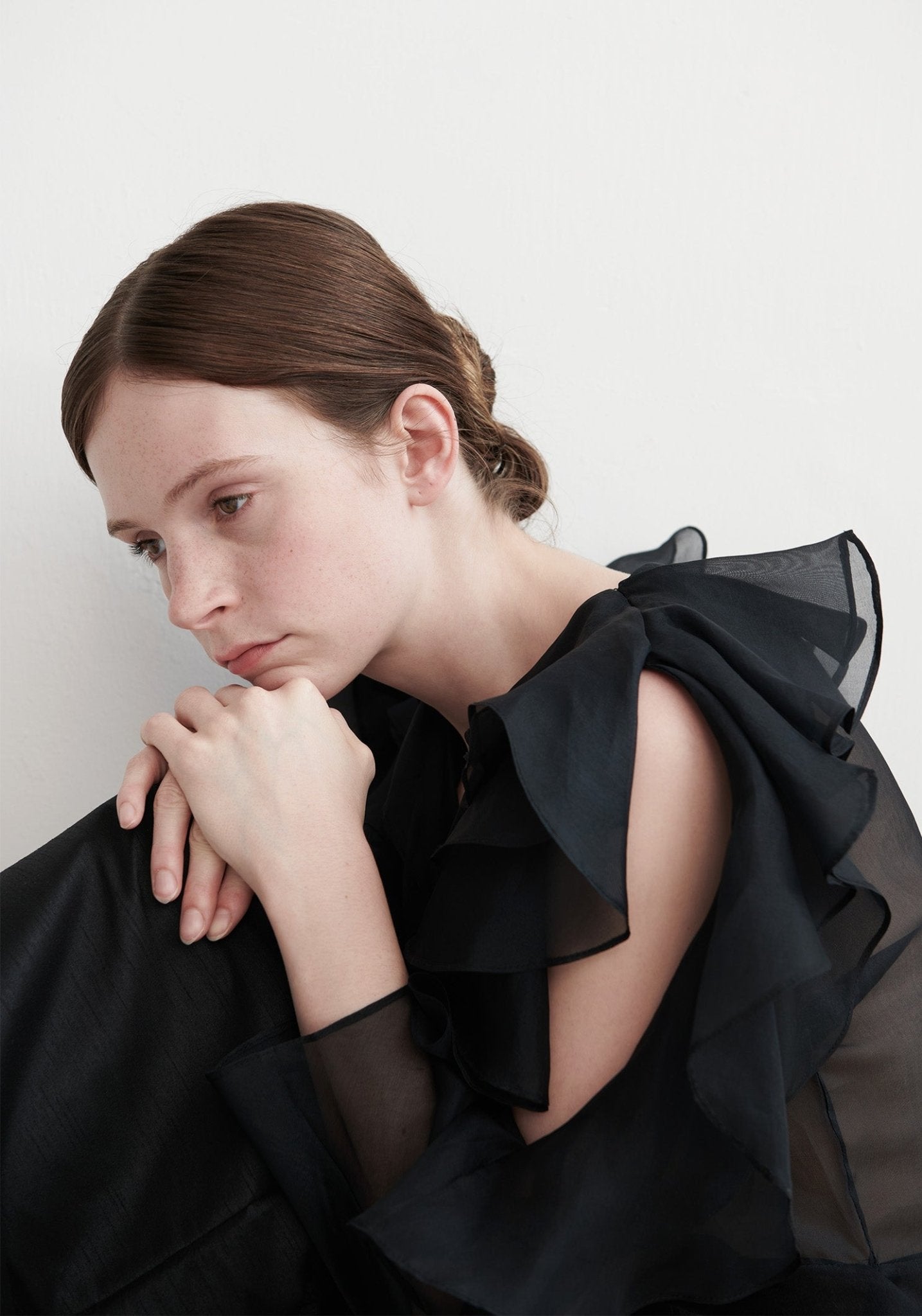 Alexandria Silk Organza Blouse - ByVarga