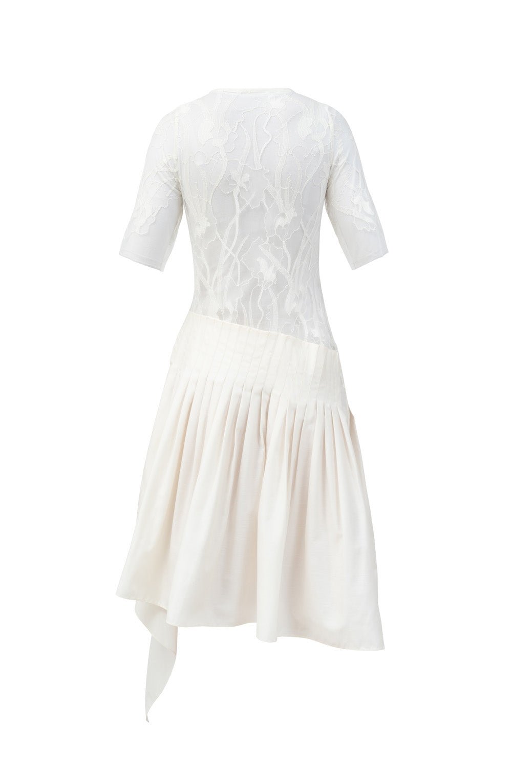 Amelia Lace Pleated Dress - ByVarga