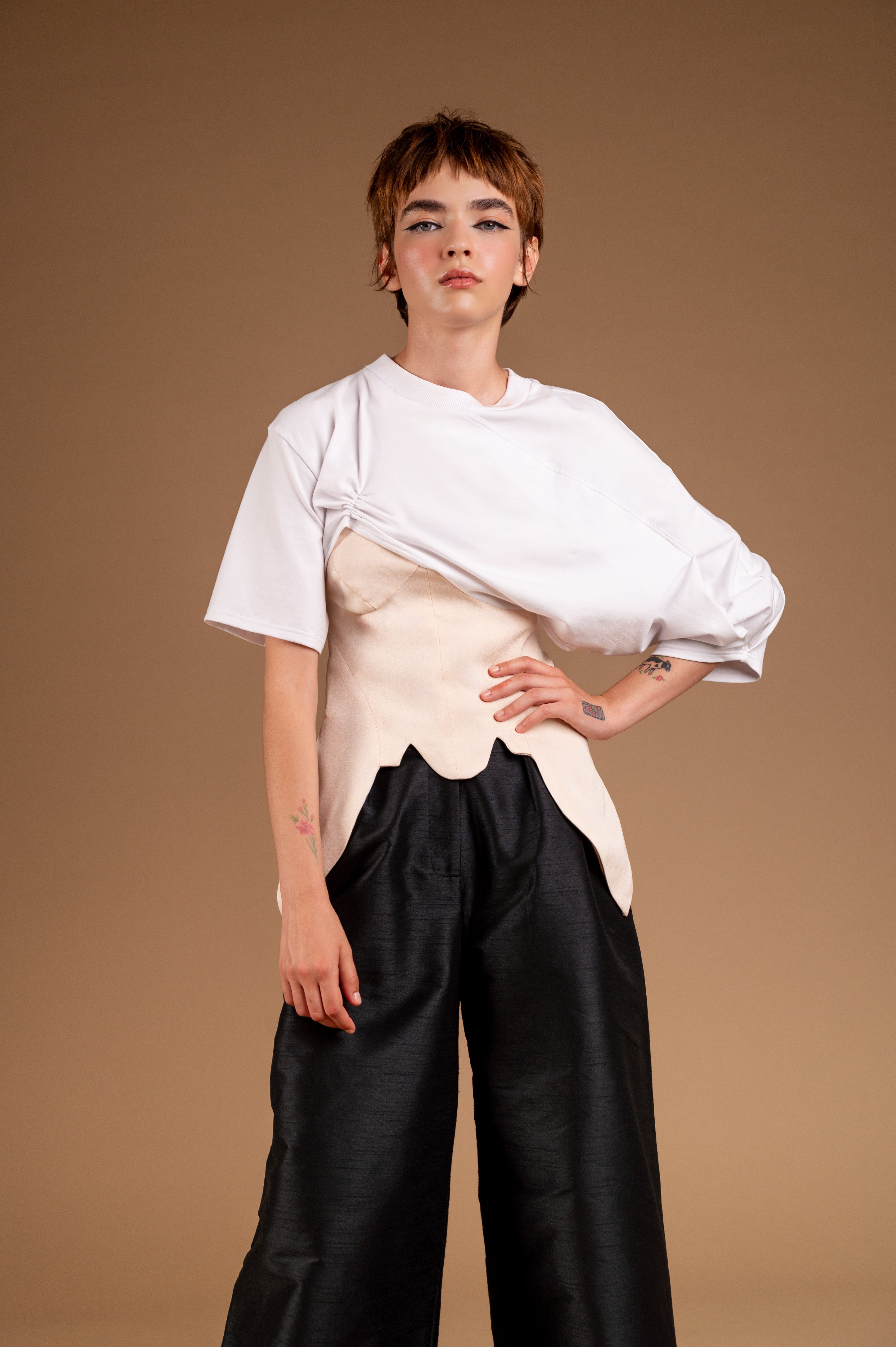 Ellen Corset T-shirt - ByVarga