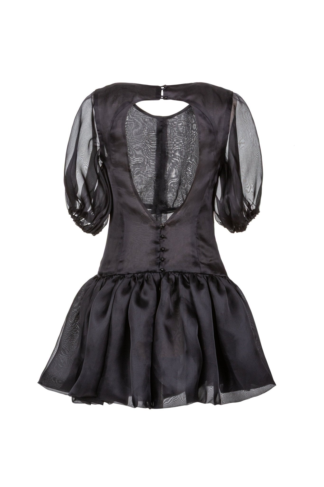 Macey Silk Organza Puff Dress - ByVarga