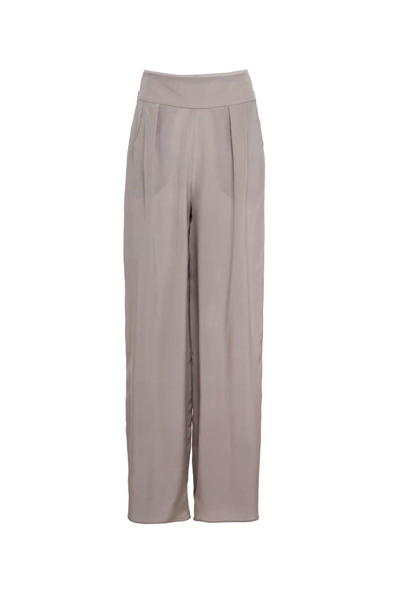 Nola Silk Trousers front view - ByVarga