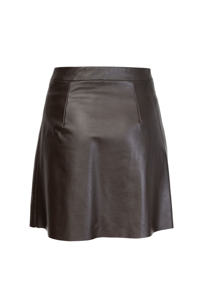 Amelia Leather Skirt