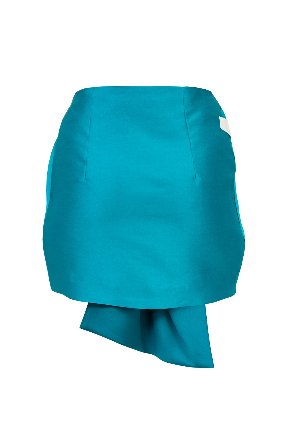 Lana bow skirt back view - sculptural bow detail by ByVarga