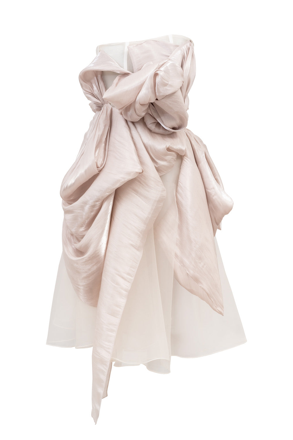 Leana Organza Dress by ByVarga - front view