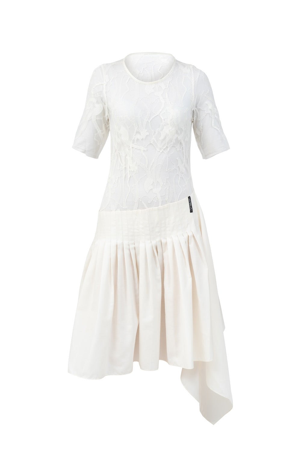 Amelia Lace Pleated Dress - ByVarga
