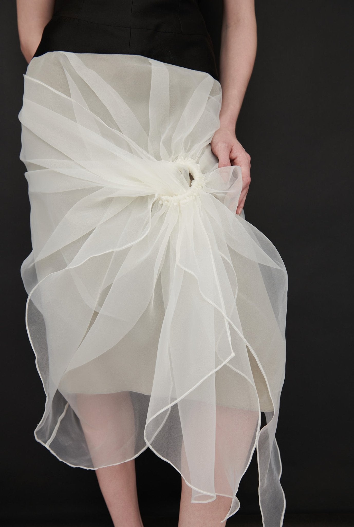 Calla Organza Wrap Skirt - ByVarga