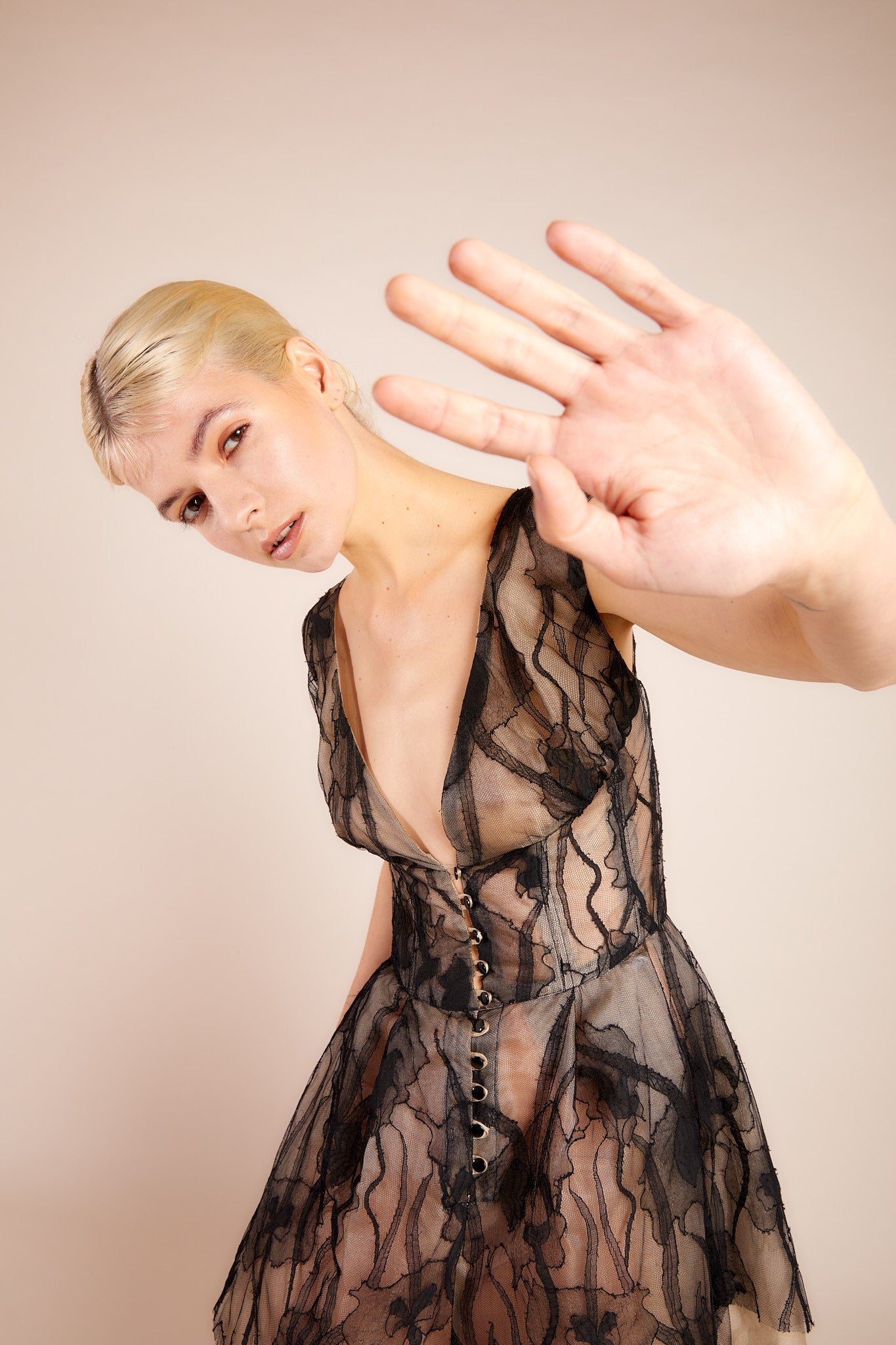 Lea Silk Organza Dress - ByVarga