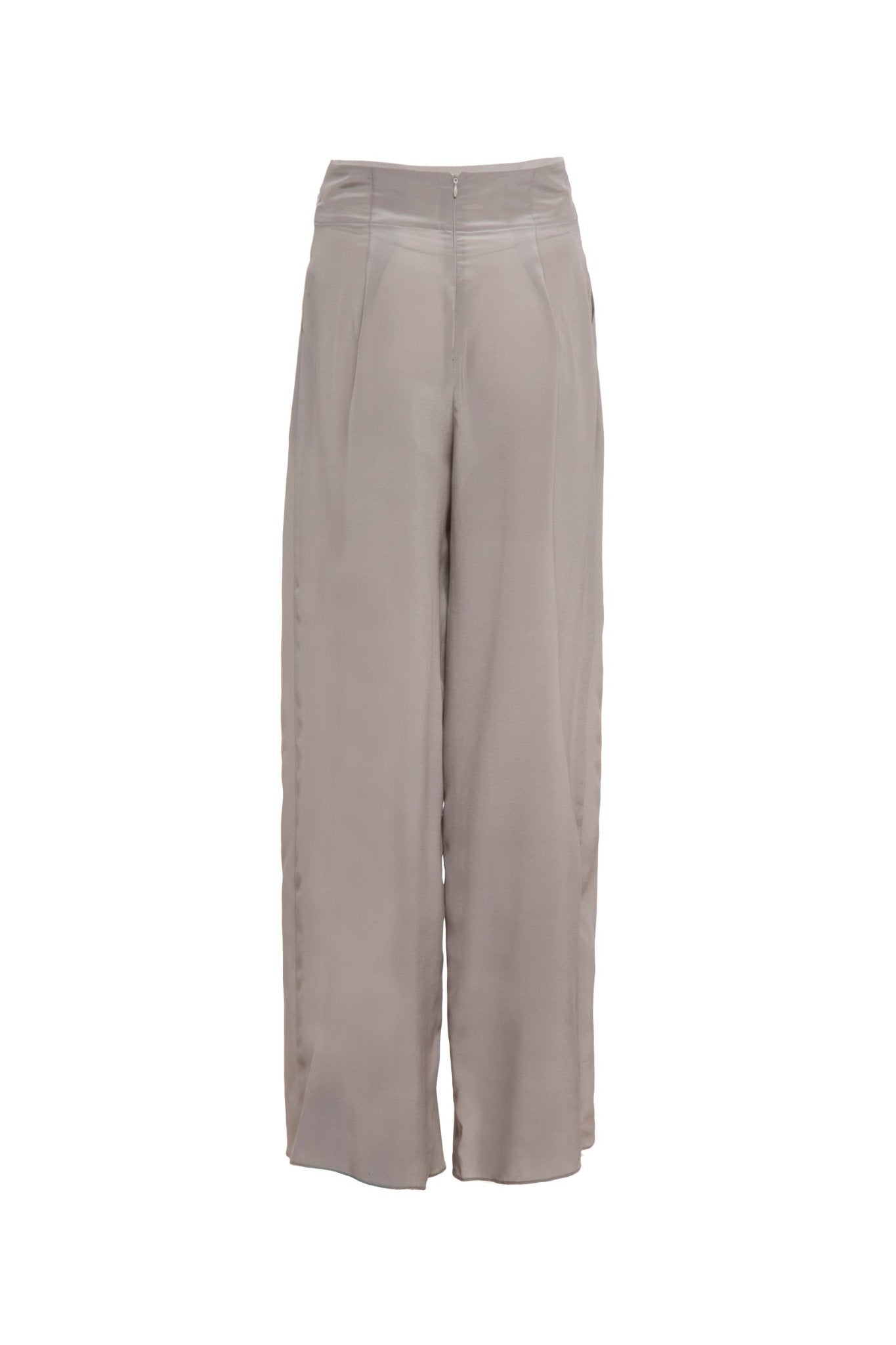 Nola Silk Trousers back view - ByVarga