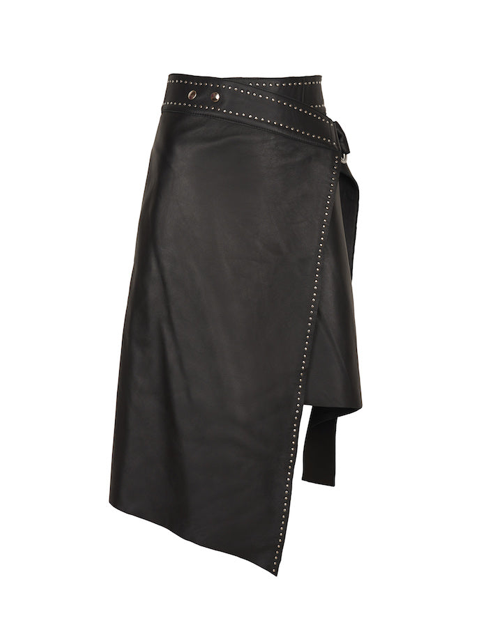 Helena Leather Skirt